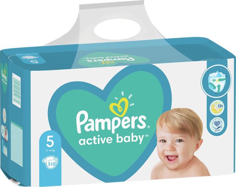 pampers active baby dry 5 110