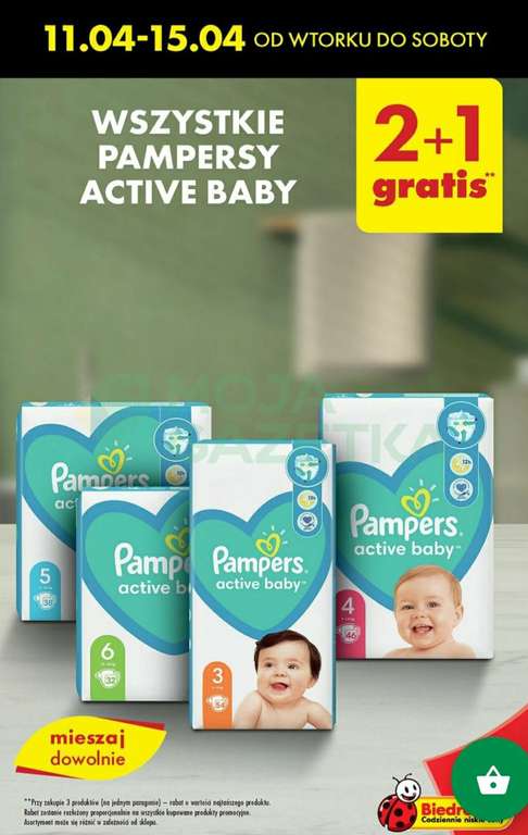 promocja biedronka pampers