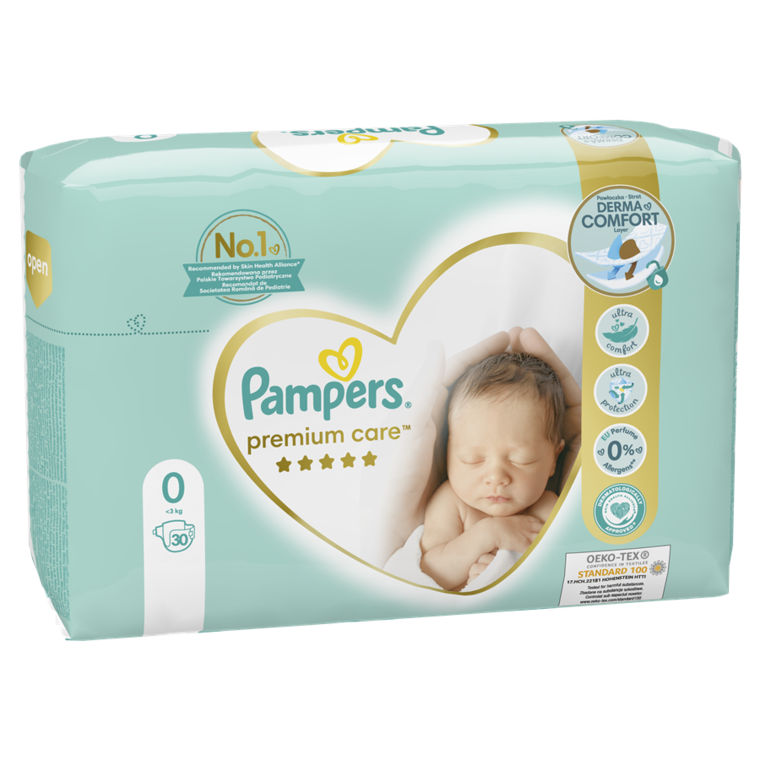 pampers premium care pieluchy jednorazowe rozmiar 1 newborn 30 szt