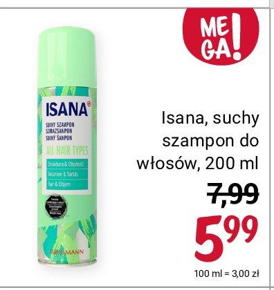 isanastruktura & objętość suchy szampon do włosów