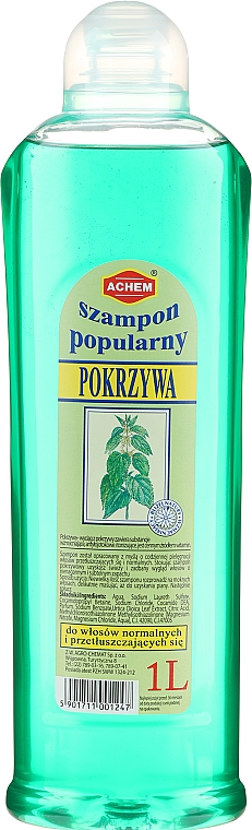 szampon do włosów pokrzywowy