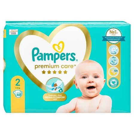 pampers 2 chłonie kupki