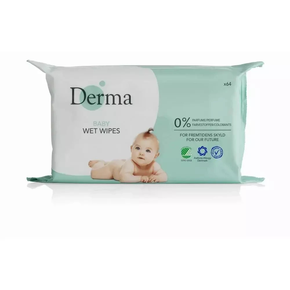 derma eco baby chusteczki nawilżane 64 sztuki