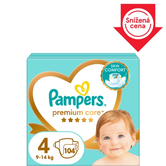 pampers premium care 4 cena tesco