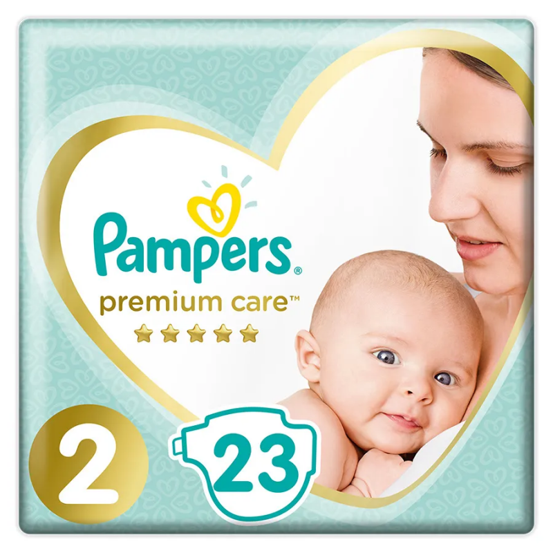 pampers premium care 2 22 sztuki