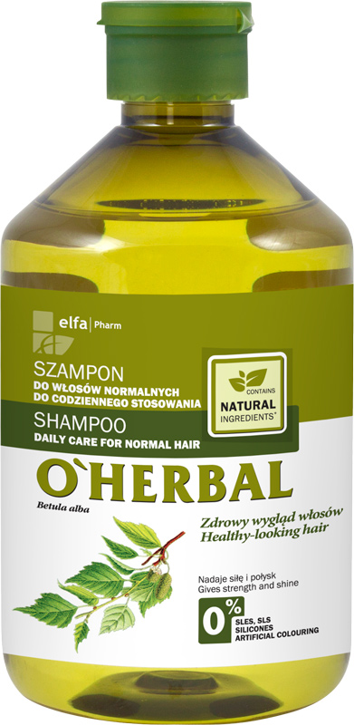 o herbal szampon do wlosow suchych i zniszczonych