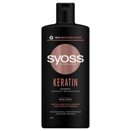 syoss keratin hair perfection szampon do włosów