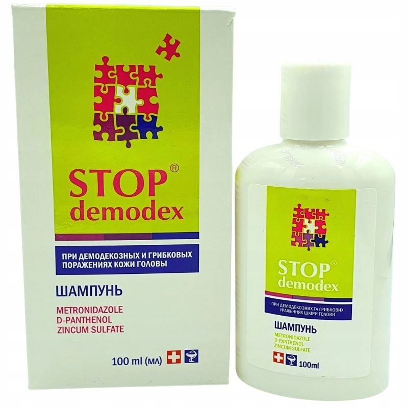 stop demodex szampon do włosów 100ml