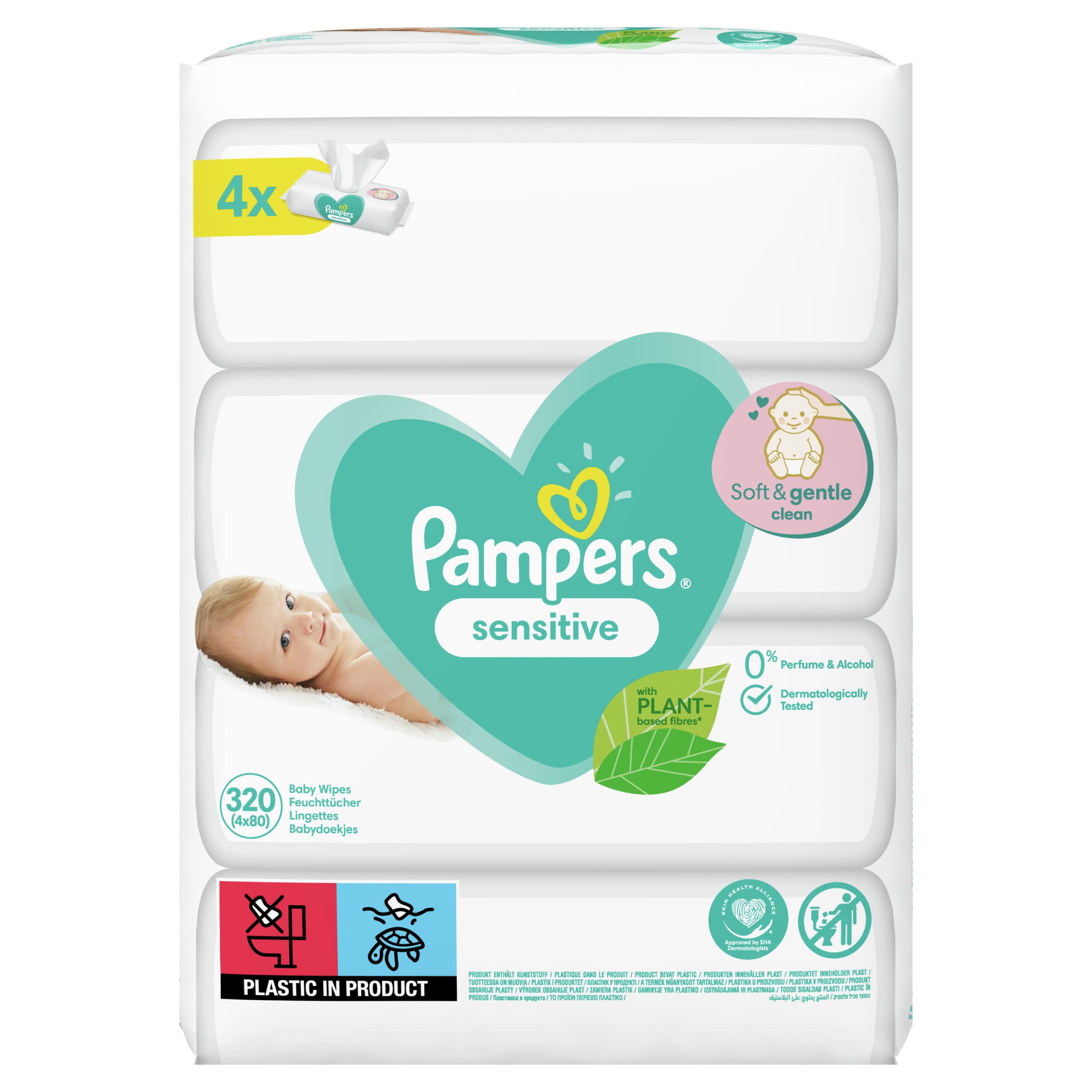 pampers sensitive z zamknięciem