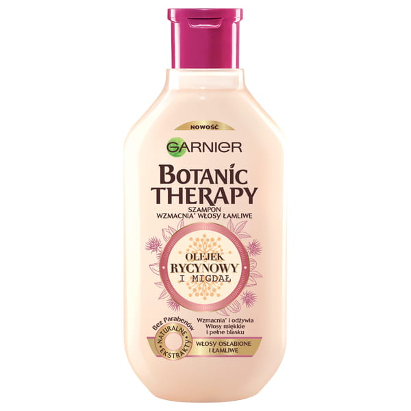 garnier botanic therapy szampon do włosów osłabionych i łamliwych