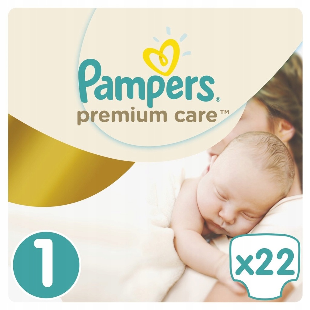 pampers premium care 1 22 szt