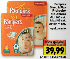 kaufland sleep and play pampers