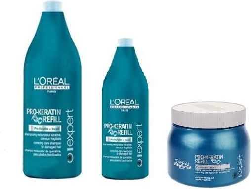 loreal professionnel expert pro-keratin refill szampon odbudowujący 250 ml