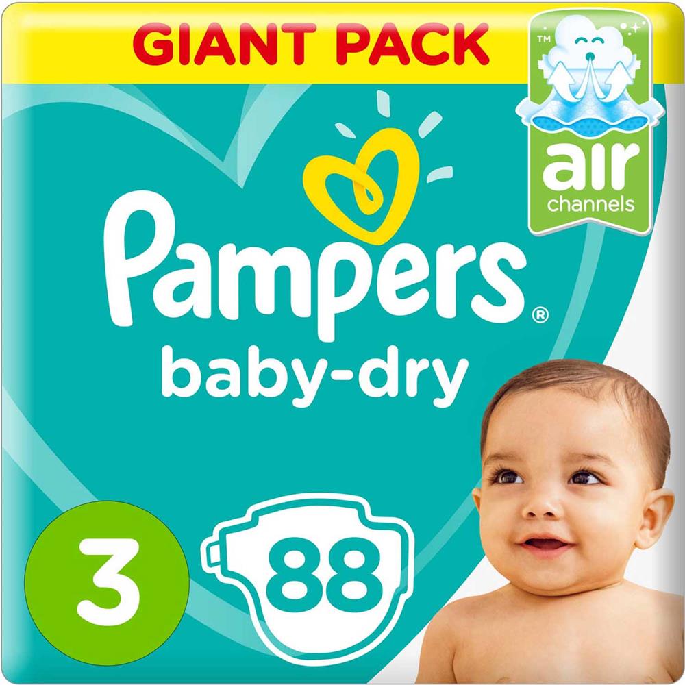 pampers.new dry 3 giant