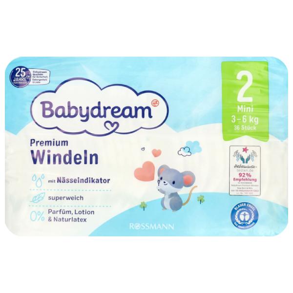 rossmann pieluchy babydream 2 cena