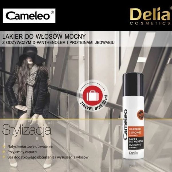 opis produktu delia cameleo lakier do włosów mocny