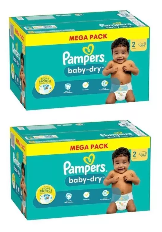 pampers mega pack 3 124