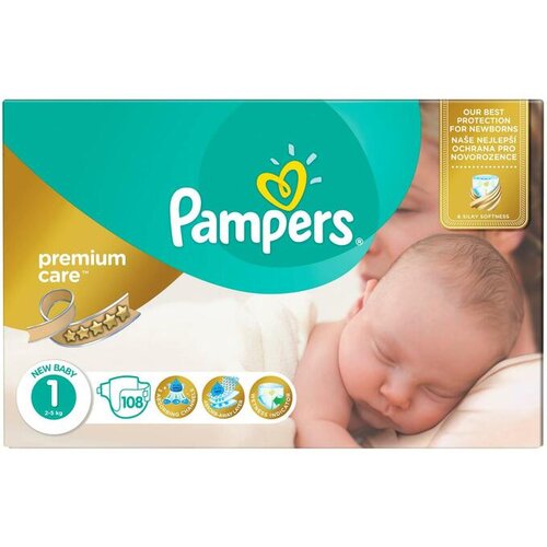 pampers newborn 1 cena