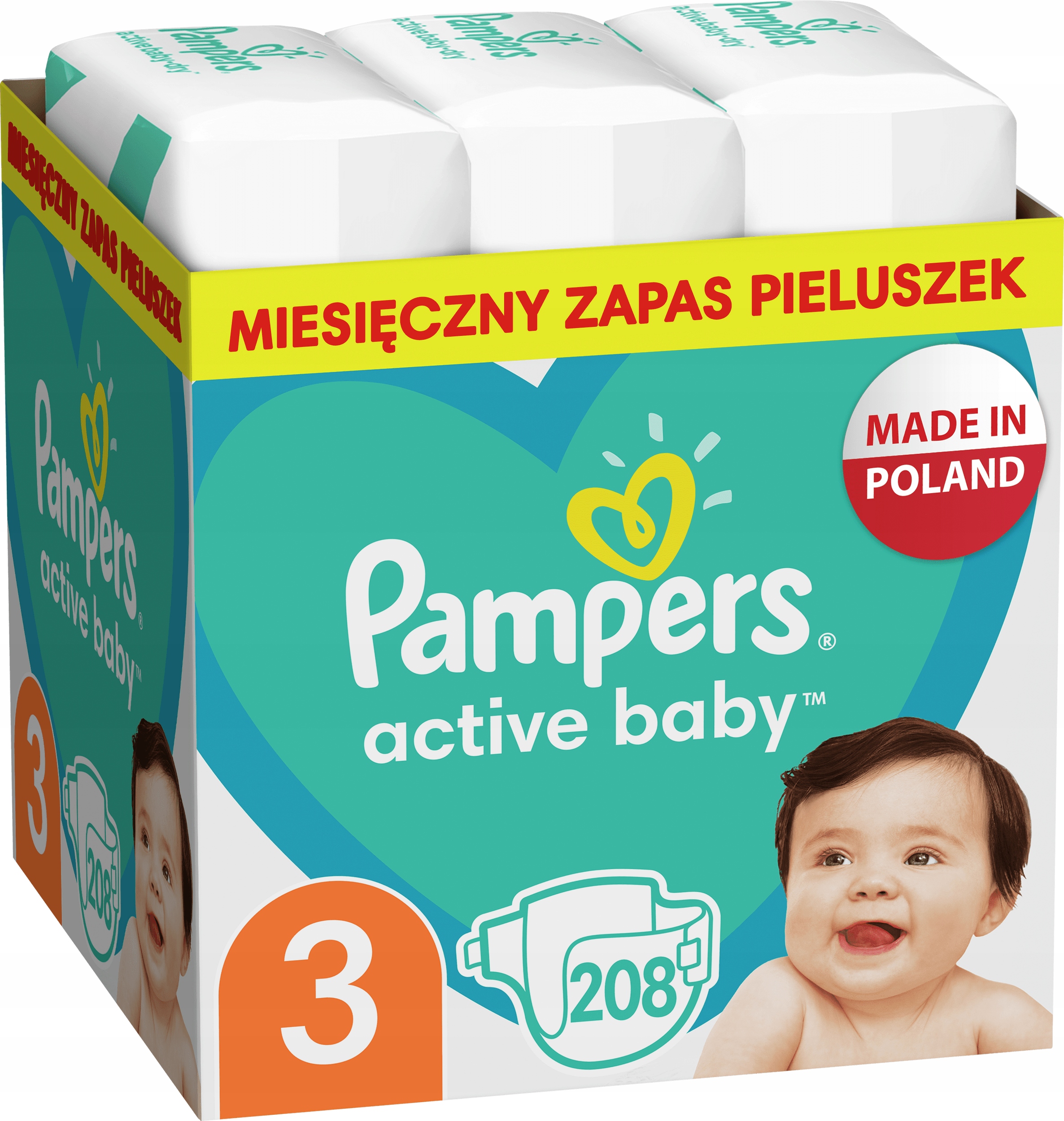 suchy pampers po nocy u niemowlaka