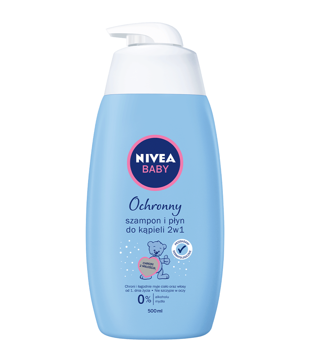 szampon i płyn do kąpieli nivea baby