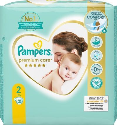 pampers premium care 2 waga dziecka