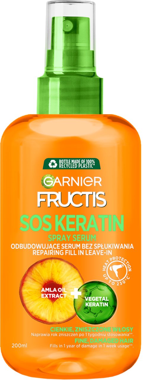 odżywka do włosów bez spłukiwania fructis serum