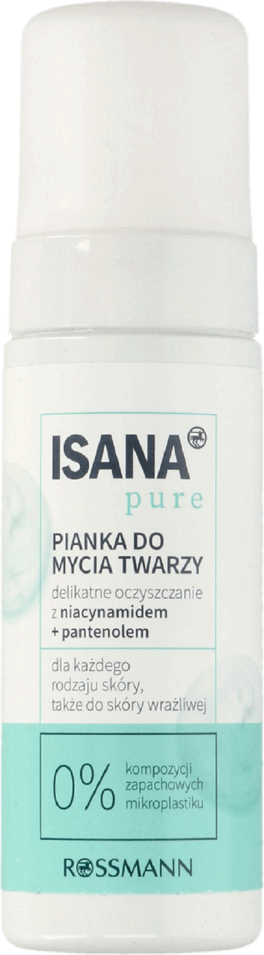 isana myjąca pianka do twarzy white blossom