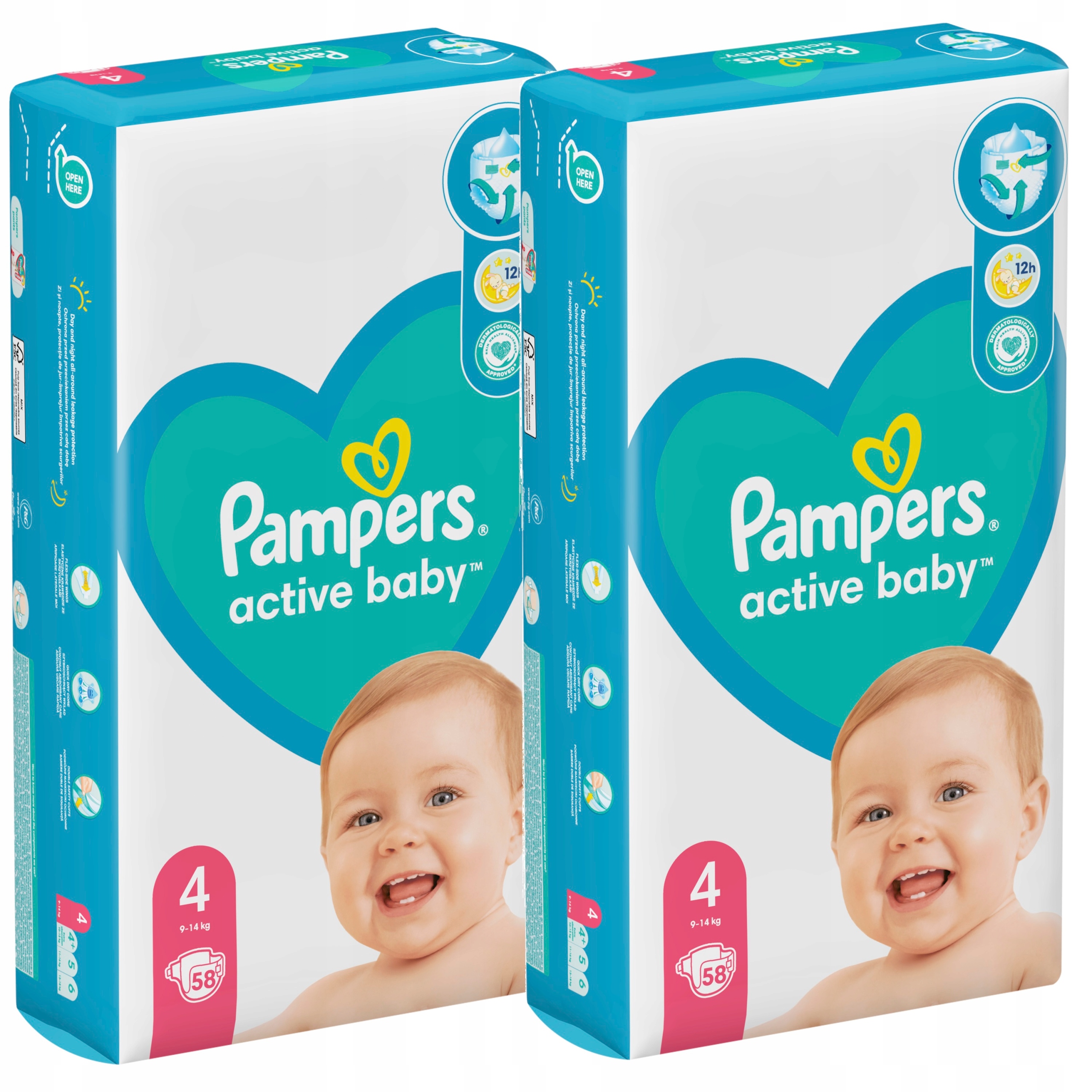 pampers rozmiar 4 allegro