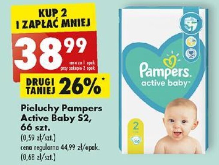 pampers active gazetka