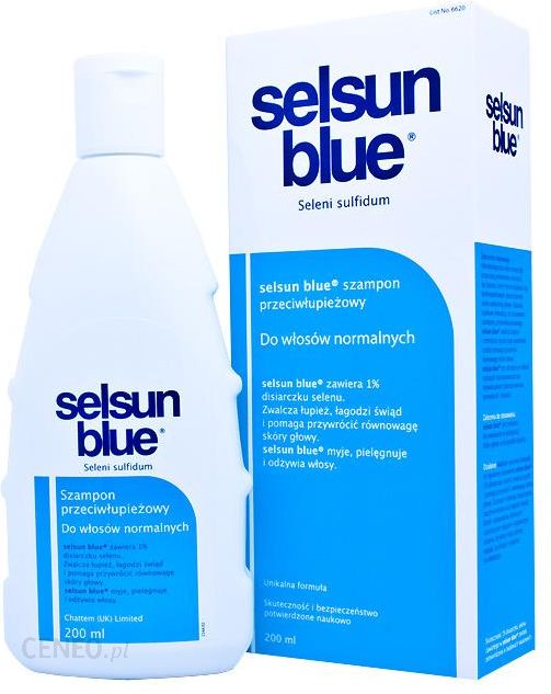 łojotokowe zapalenie skóry głowy szampon selsun blue
