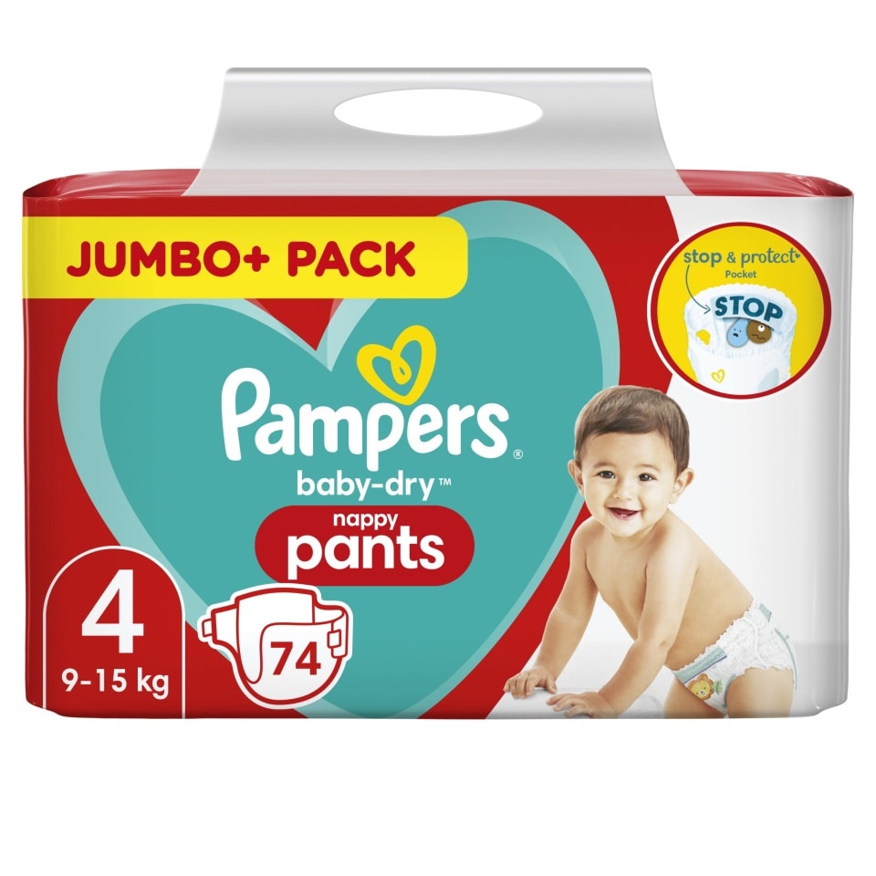 mega box pampers 4 tesco