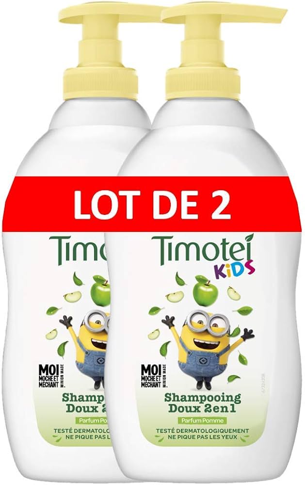 timotei kids szampon 2w1 minionki cena