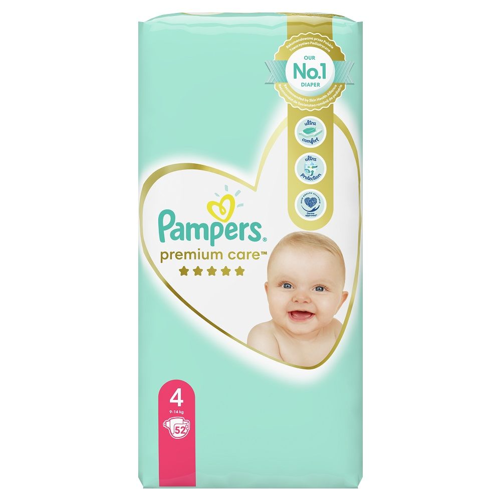 premium care pampers 4