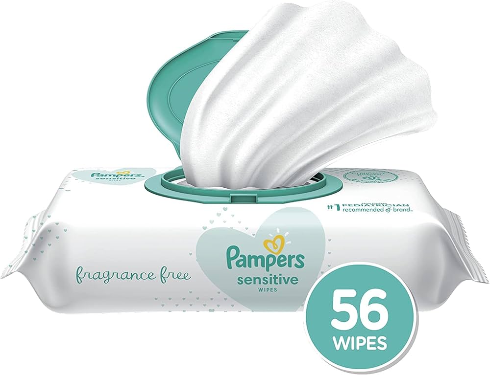 pampers sensitive 56 cena rossmann