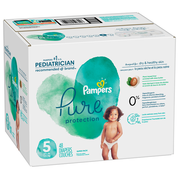 pampers pure 5