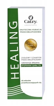 healing herbal ziołowy szampon przeciwłupieżowy włosy przetłuszczające się 200ml