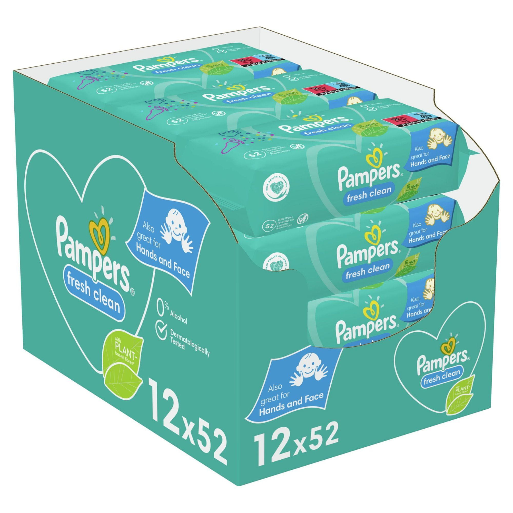 pampers fresh clean skład