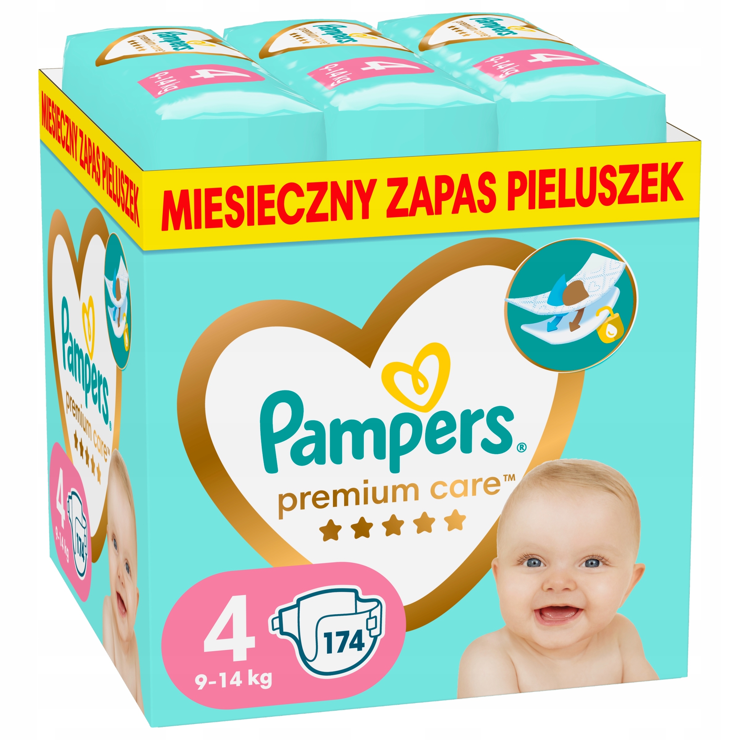 4 tydzień ciąży pampers