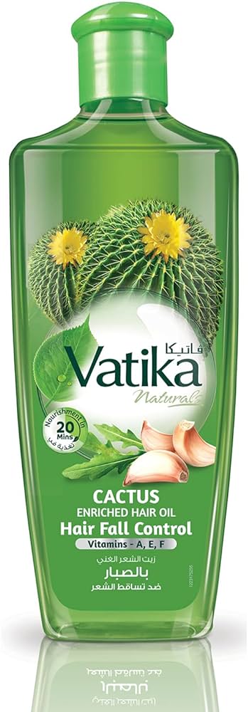 dabur vatika cactus oil olejek do włosów 200ml