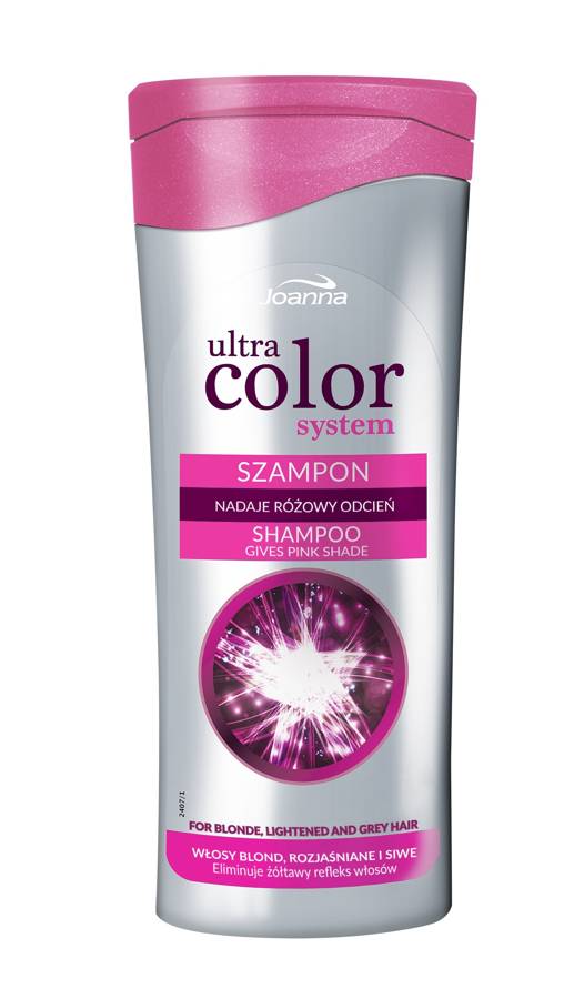 joanna ultra color pink szampon