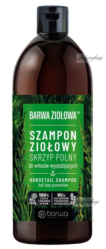 barwa ziołowa szampon skrzyp polny do włosów wypadających rossmann