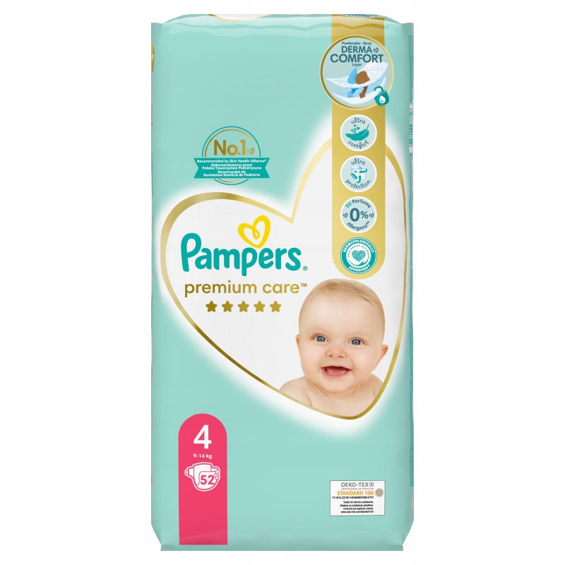 pieluchy pampers 4 premium care