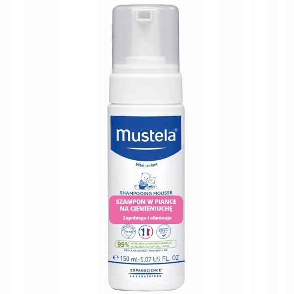 mustela szampon w piance cena