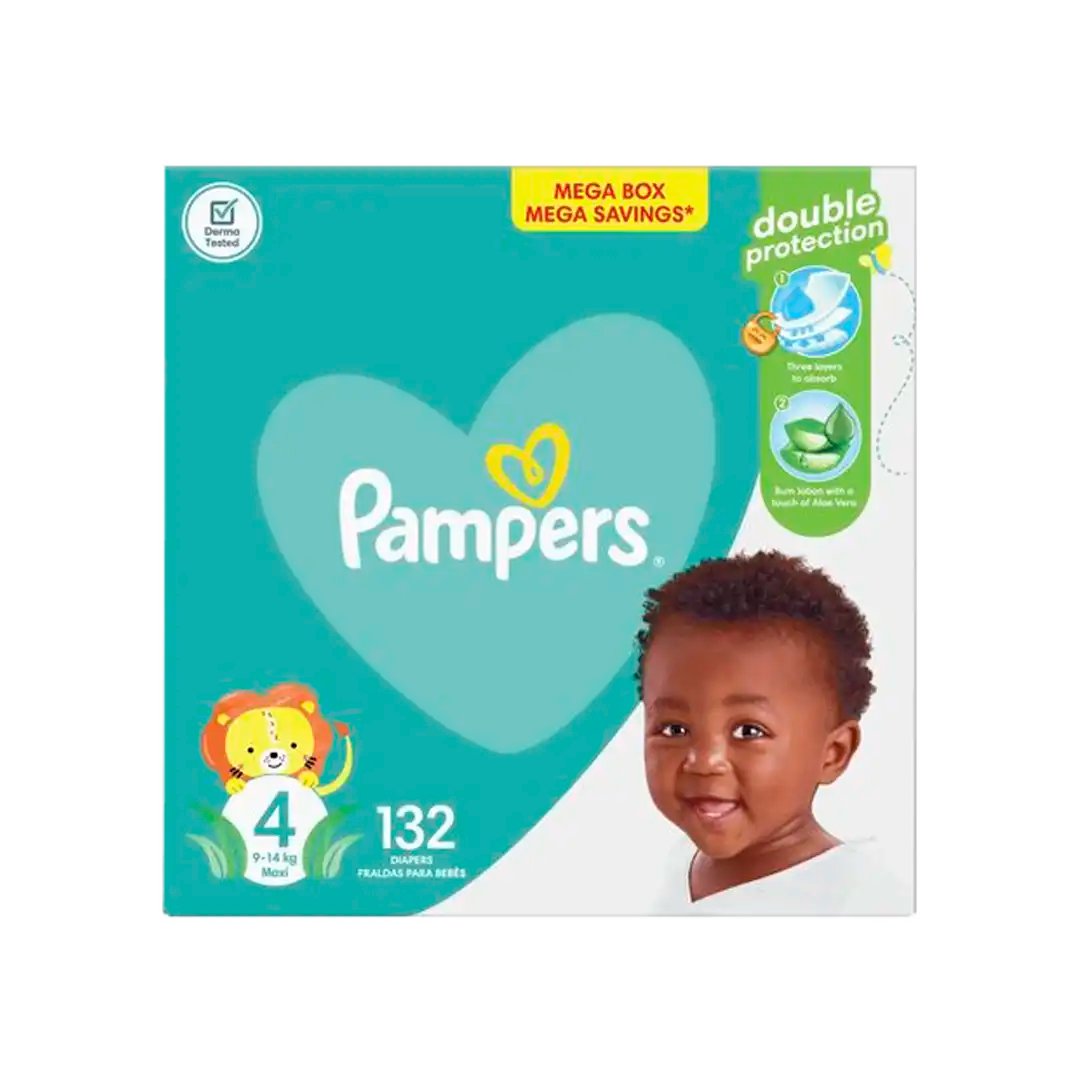 pampers 4no mega box