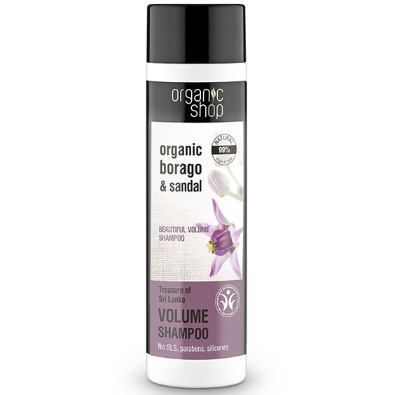 organic shop szampon organic borago & sandal opinie