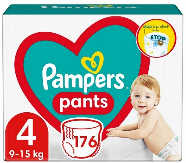 pampers pants 4 176 sztuk