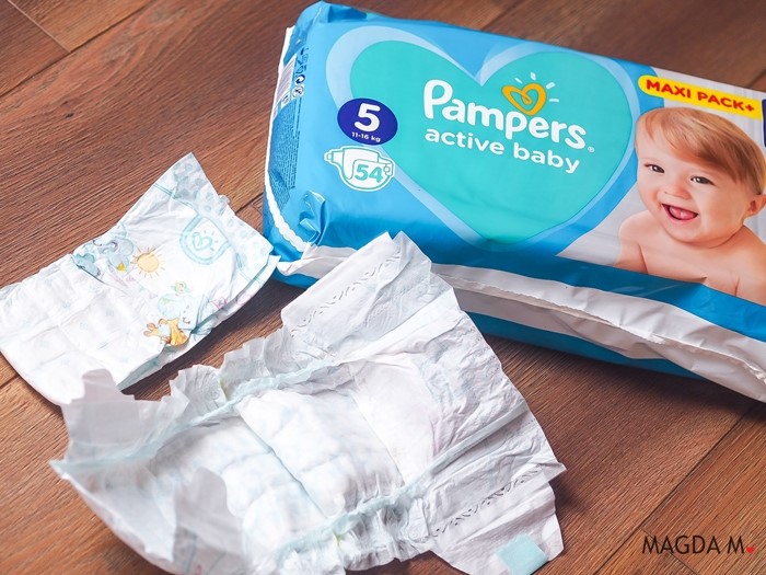 pampers czym.bielone