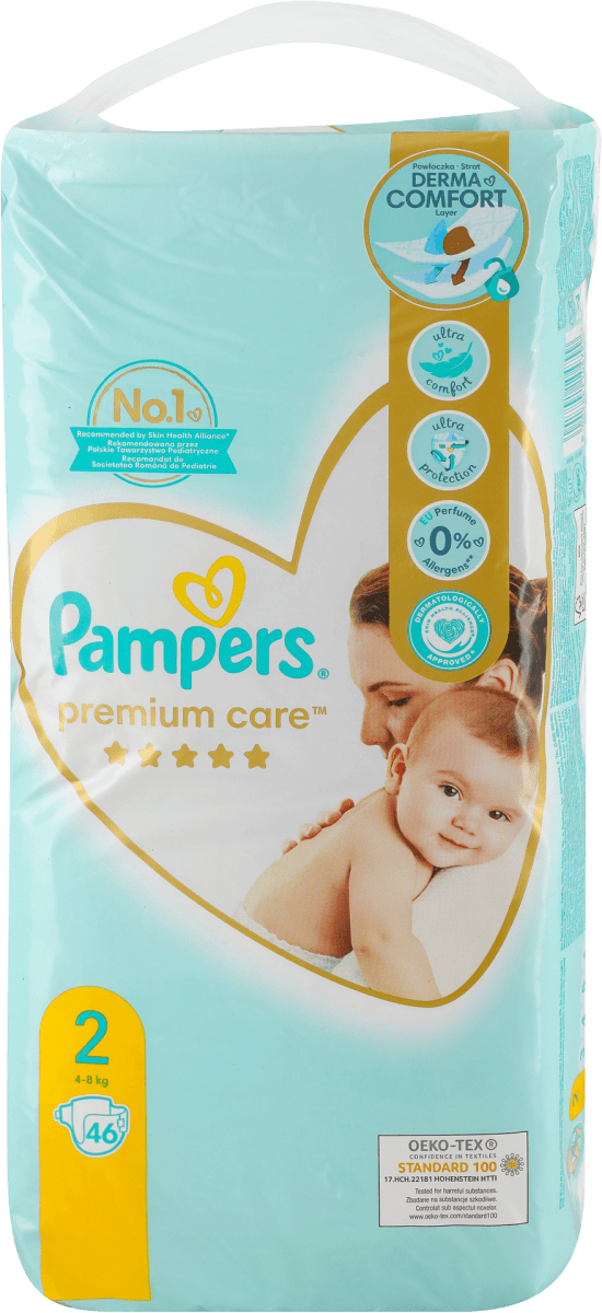 tesco pieluchy pampers premium care 4