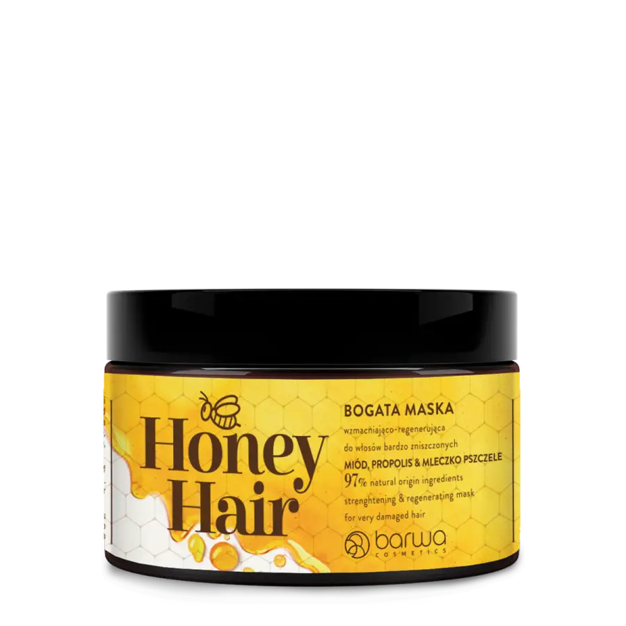 morfose honey hair mask maska regenerująca do włosów zniszczonych