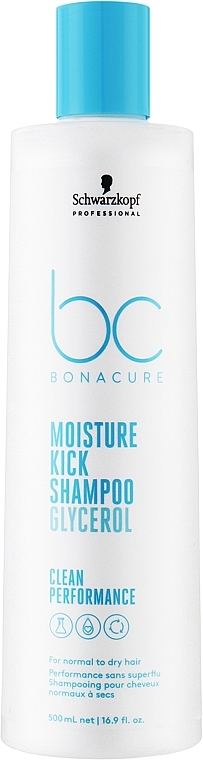 schwarzkopf bc moisture kick silnie nawilżający szampon 250ml wizaz